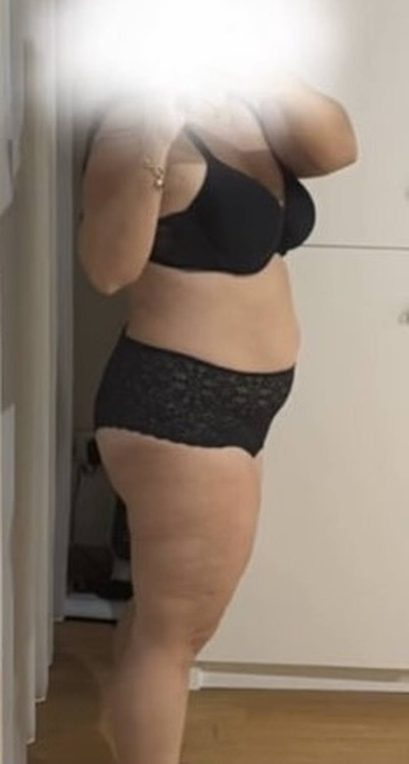 Ioanna después de 3 meses con Método SK, −9kg