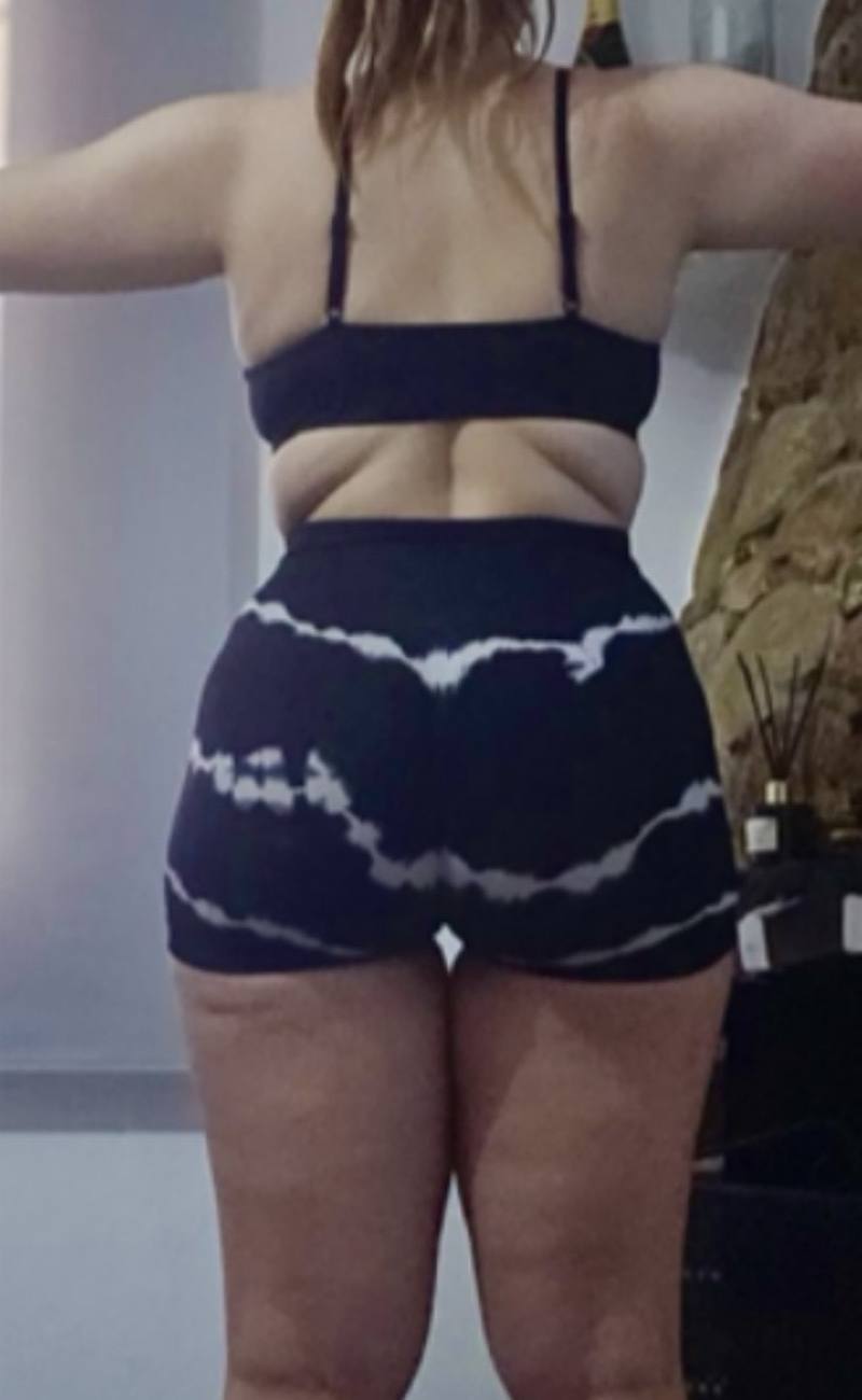 Nerea antes de transformación física con Método SK
